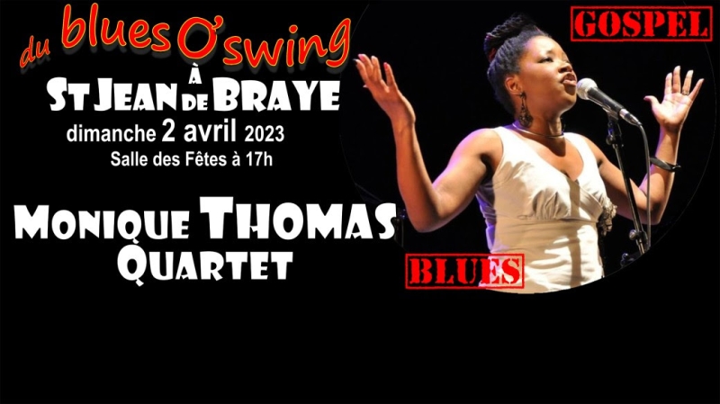 MONIQUE THOMAS À SAINT JEAN DE BRAYE LE 2 AVRIL